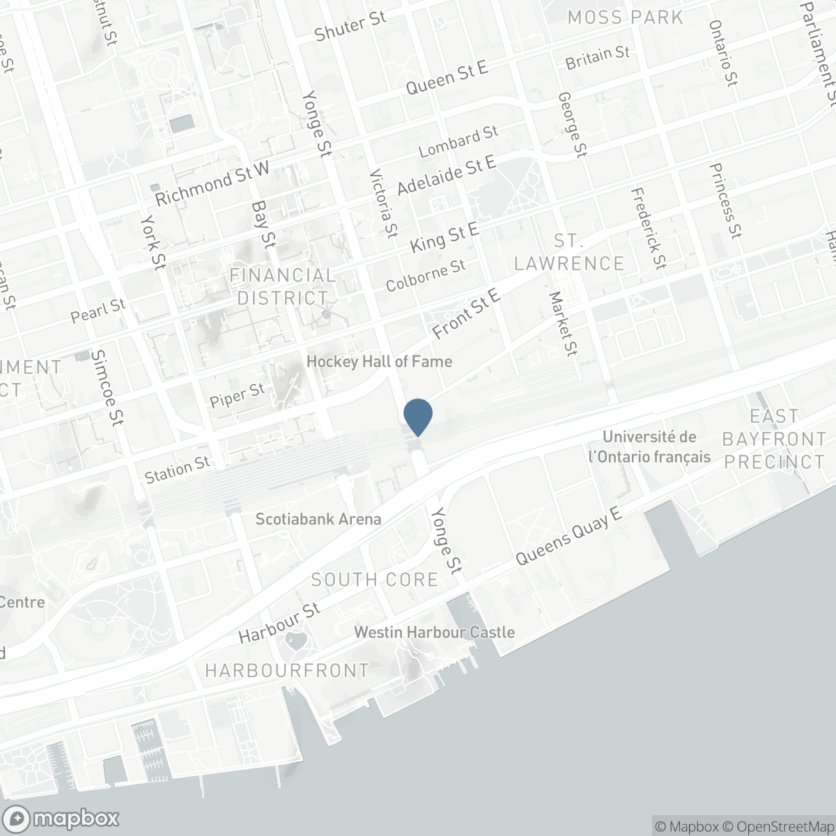 1005 - 1 THE ESPLANADE DRIVE, Toronto, Ontario M5E 0A8